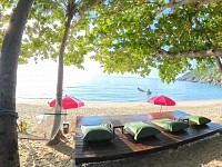 Beachfront yoga Koh Phangan