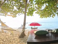 Beachfront yoga Koh Phangan