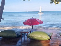 Beachfront yoga Koh Phangan