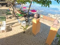 Beachfront yoga Koh Phangan