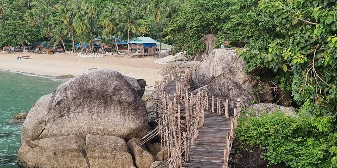 Hiking trails in Koh Phangan