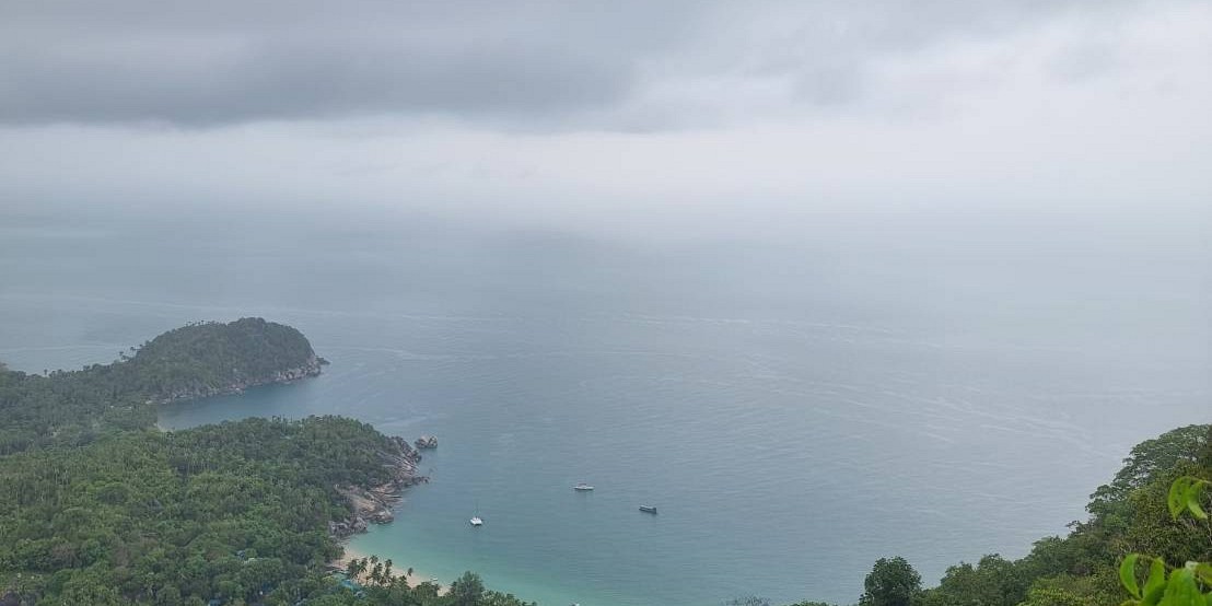 Haad Yuan Beach viewpoint