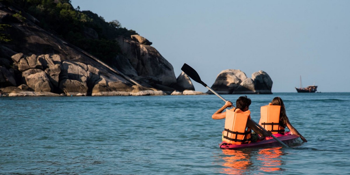 Kayak at Haad Yuan Beach