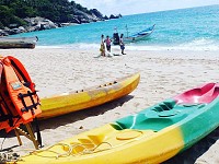 Kayak at Haad Yuan Beach