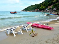 Kayak at Haad Yuan Beach