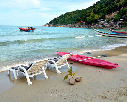 Kayak at Haad Yuan Beach