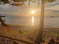 Beachfront camping Koh Phangan