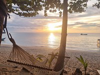 Beachfront camping Koh Phangan